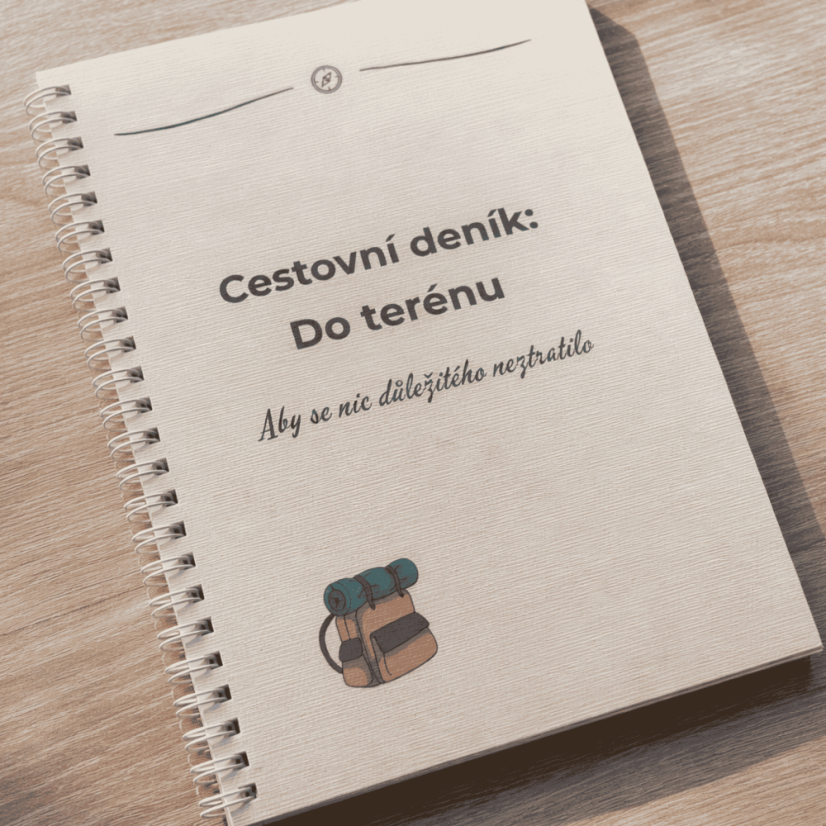 Cestovní deník A5: do terénu