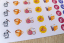 Detail samolepek pro pracovní den
